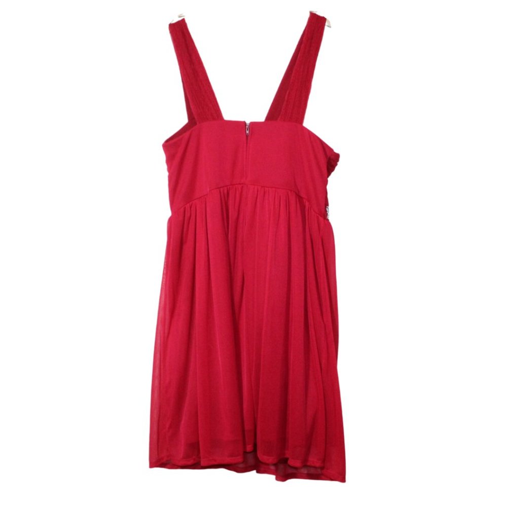 Torrid red formal sleeveless mini dress - Picture 7 of 10